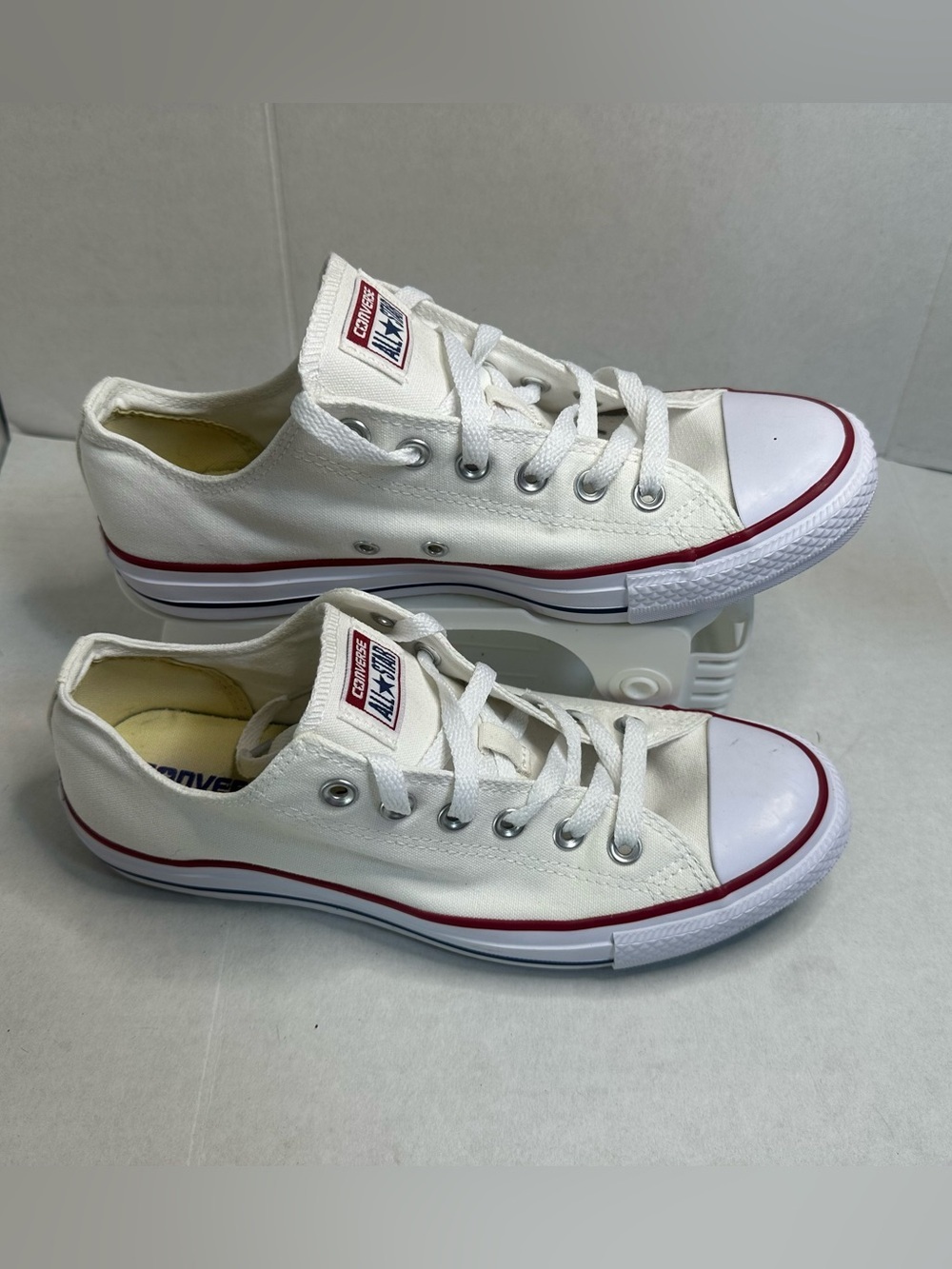Converse Chuck Taylor All Star Ox Unisex Shoe- Optic White- Size M8/ W10